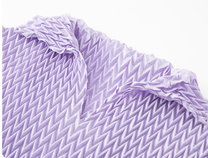 Chevron Pleats - pleated fabric close-up