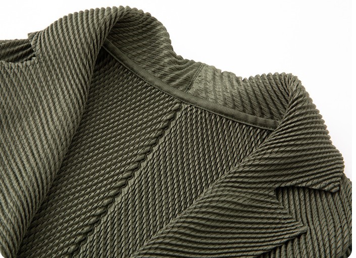 Fish-scale Pleats - pleated fabric close-up