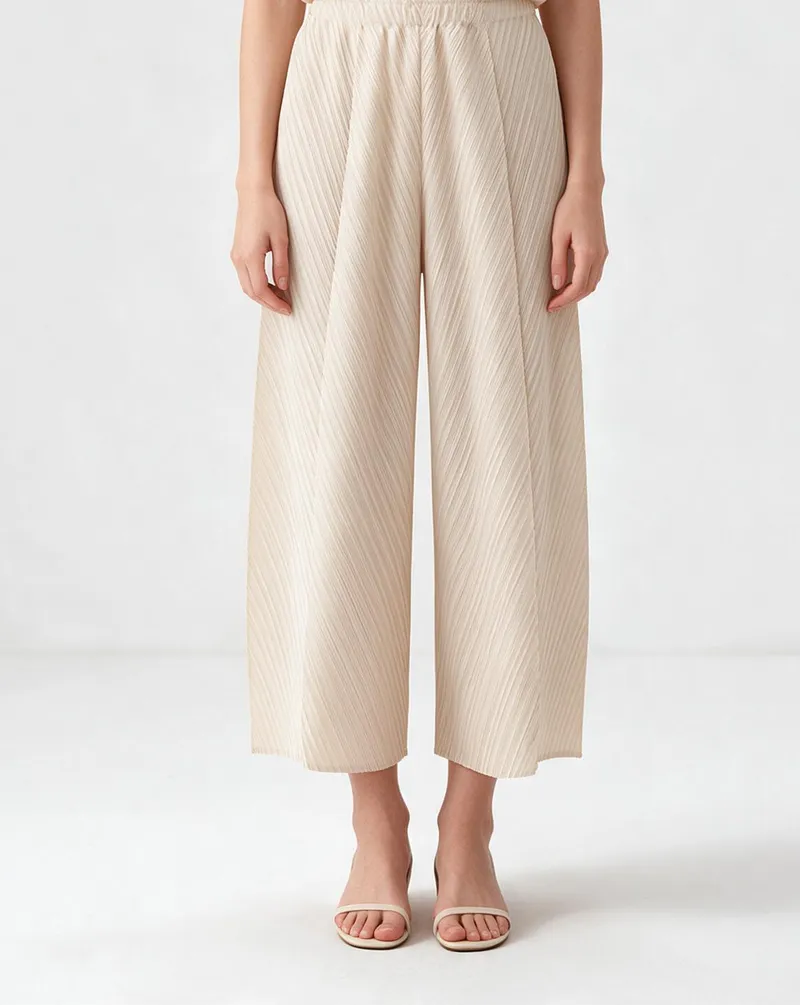 Pleated Pants 07 - Pants - Women by SUZHE PLEATS