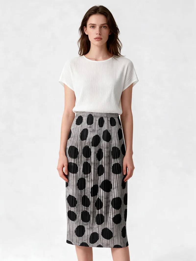 Pleated Skirt 09 - Skirts - Women by SUZHE PLEATS