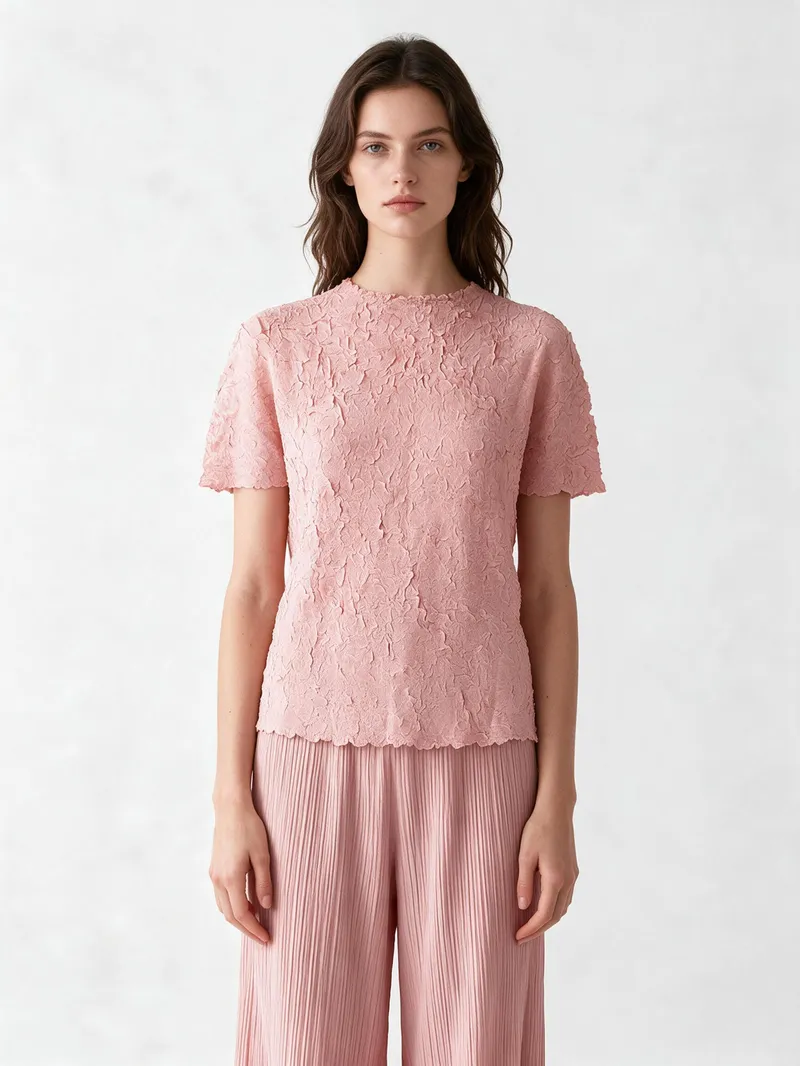 Pleated Top 11 - Tops - Women by SUZHE PLEATS