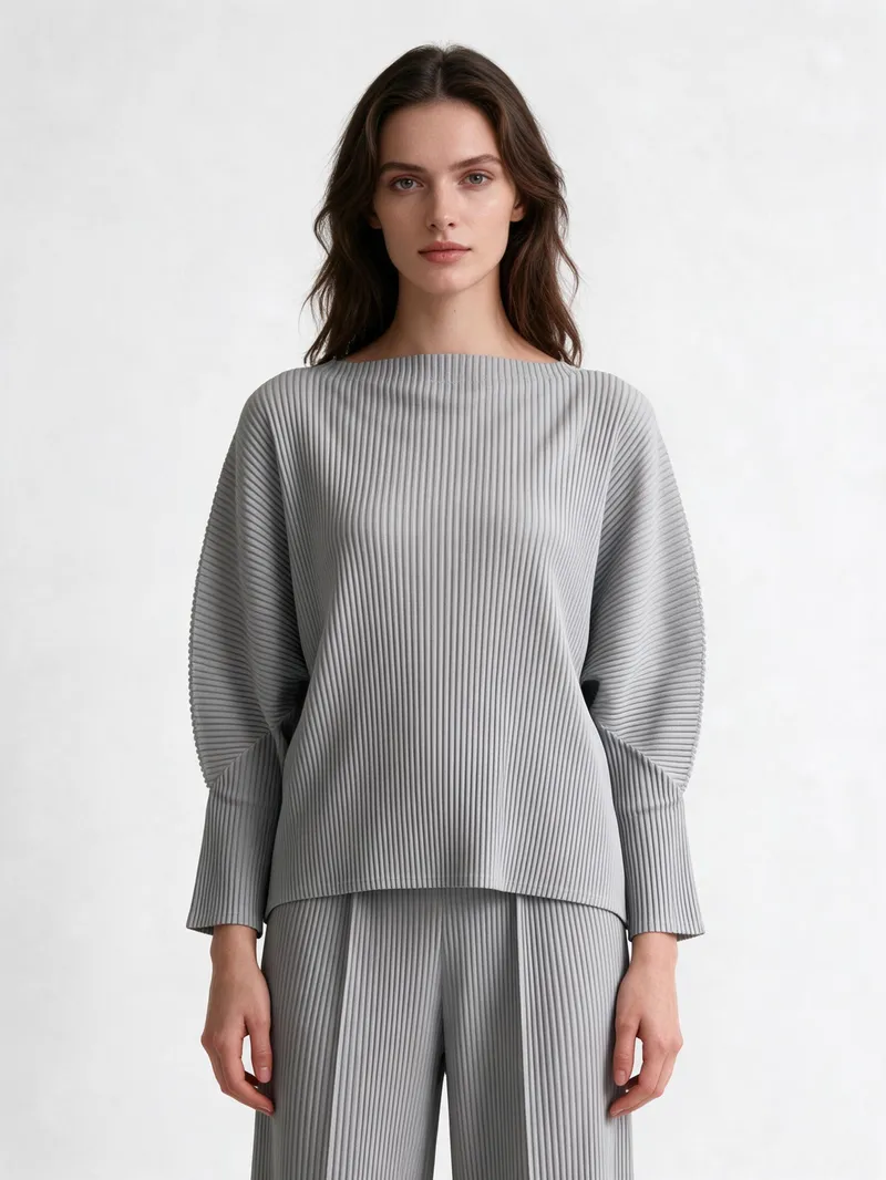 Pleated Top 14 - Tops - Women by SUZHE PLEATS